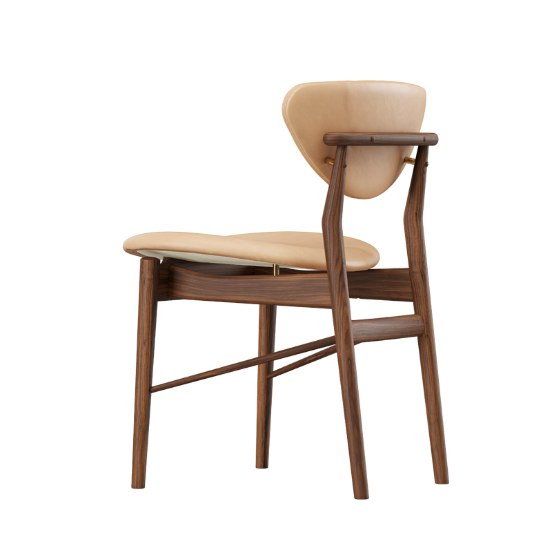 Chaise 108 Cuir Cuir Vegetal nature HOUSE OF FINN JUHL