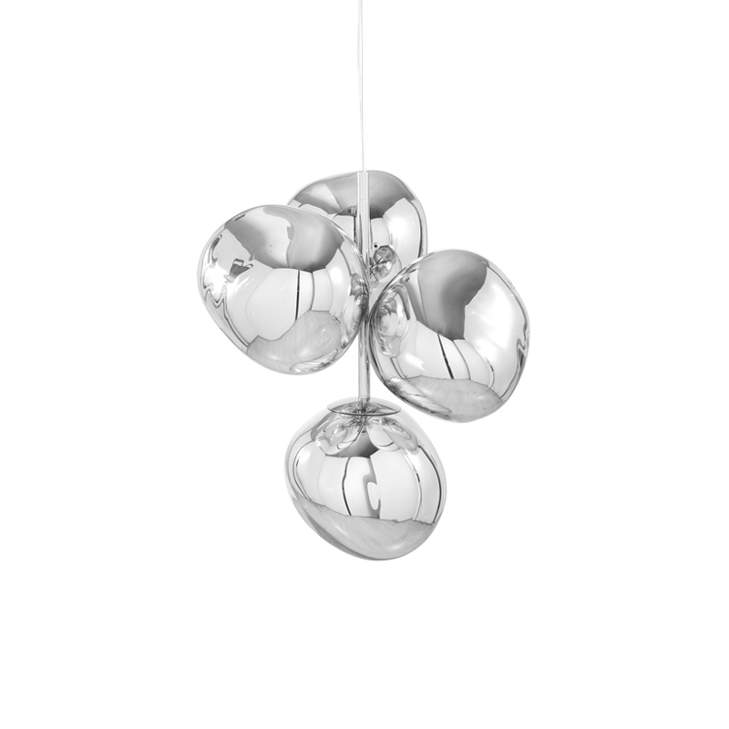 Suspension MELT MINI CHANDELIER Chrome TOM DIXON