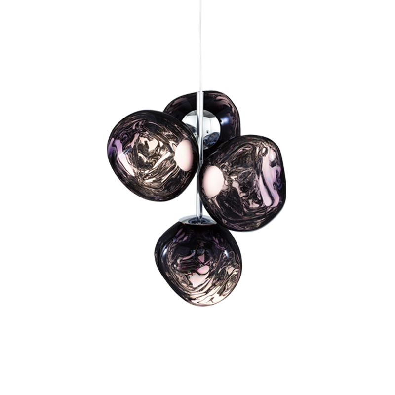 Suspension MELT MINI CHANDELIER Fumé TOM DIXON