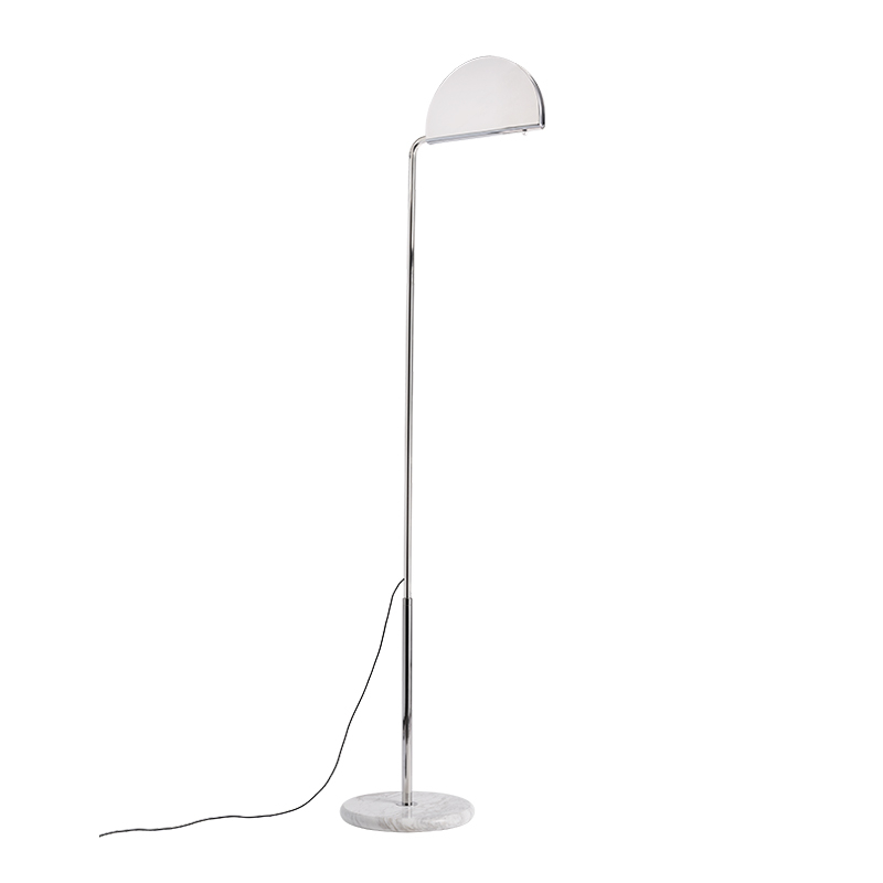 Lampadaire MEZZALUNA Chrome DCW EDITIONS