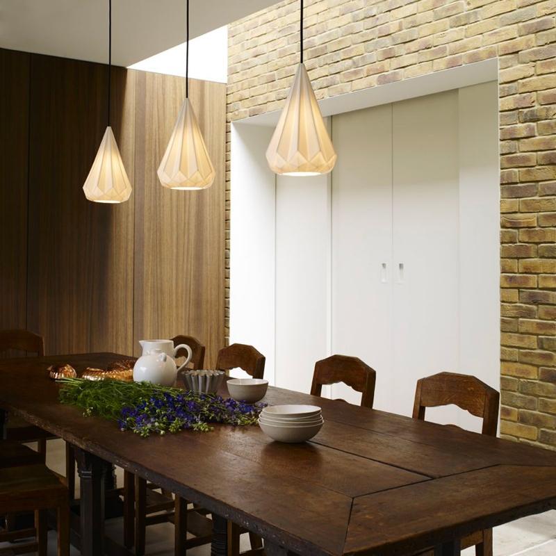 Suspension HATTON 3 Blanc ORIGINAL BTC