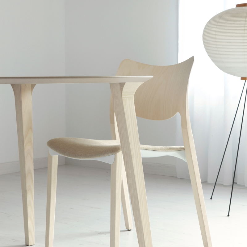 Table LAU ronde Frêne STUA