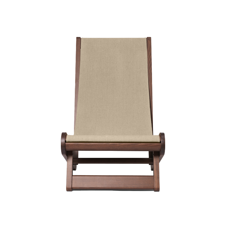 Fauteuil HEMI Hêtre teinté foncé FERM LIVING