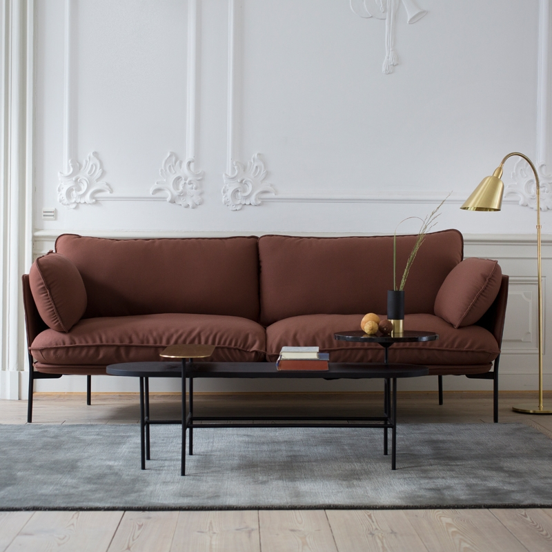 Canapé CLOUD 3 places Brun 365 AND TRADITION