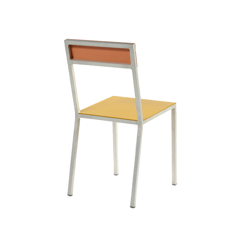 Chaise ALU Jaune/ rose VALERIE OBJECTS