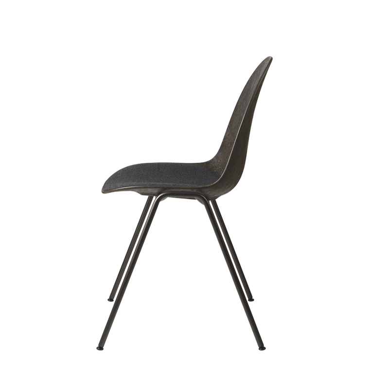 Chaise ETERNITY assise rembourrée Re-Wool 198 MATER