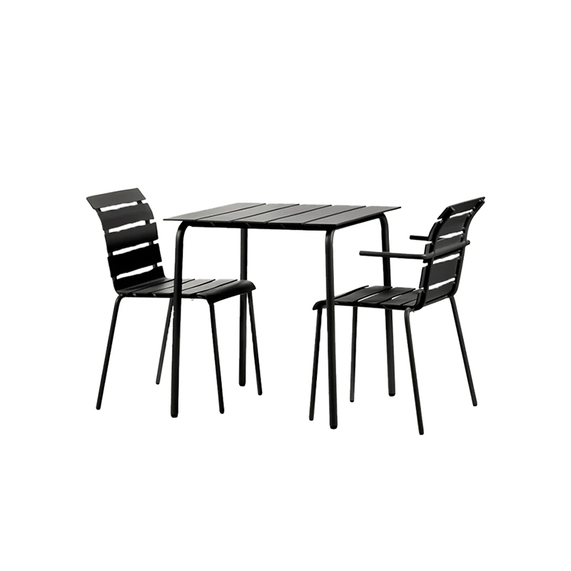 Table extérieur Table ALIGNED S Noir VALERIE OBJECTS