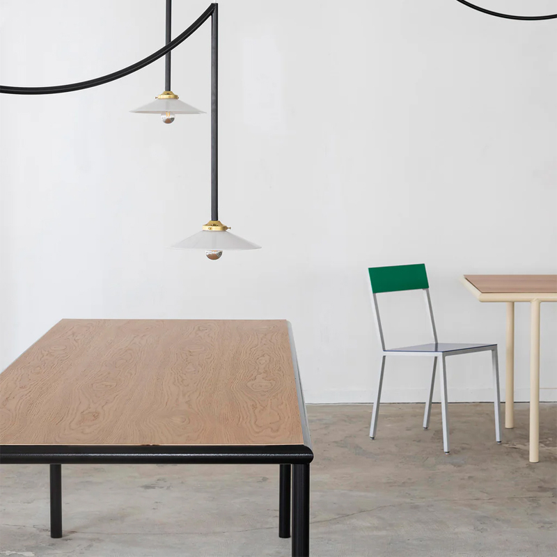 Table WOODEN TABLE RECTANGULAR M Noir VALERIE OBJECTS