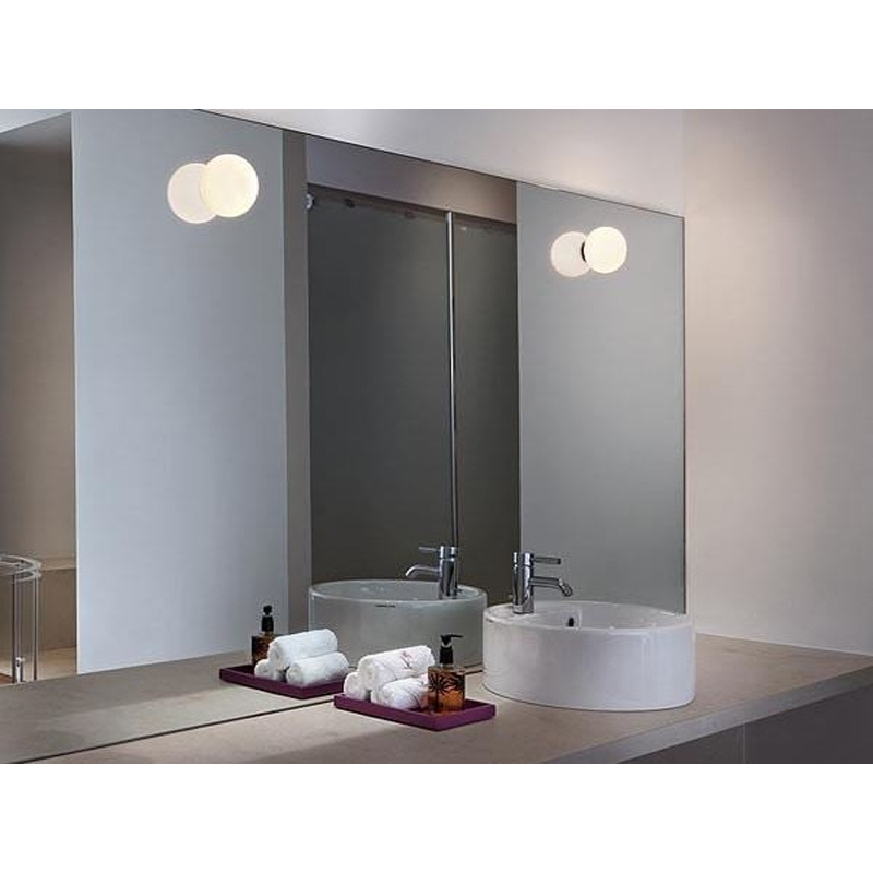 Applique GLO-BALL WALL MINI Miroir Blanc FLOS