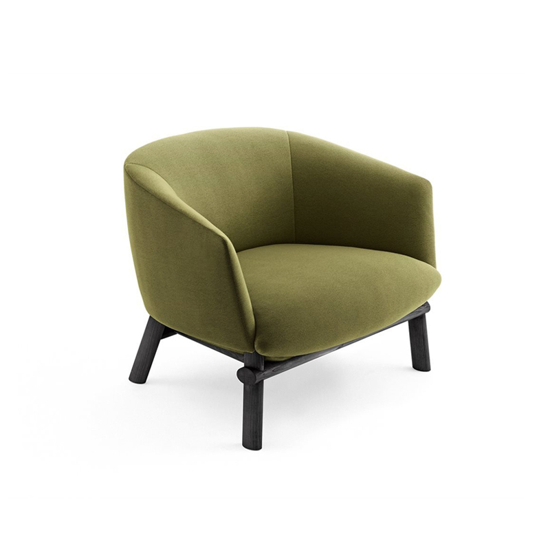 Fauteuil LIVRE Vert moss 7307 GALLOTTI & RADICE