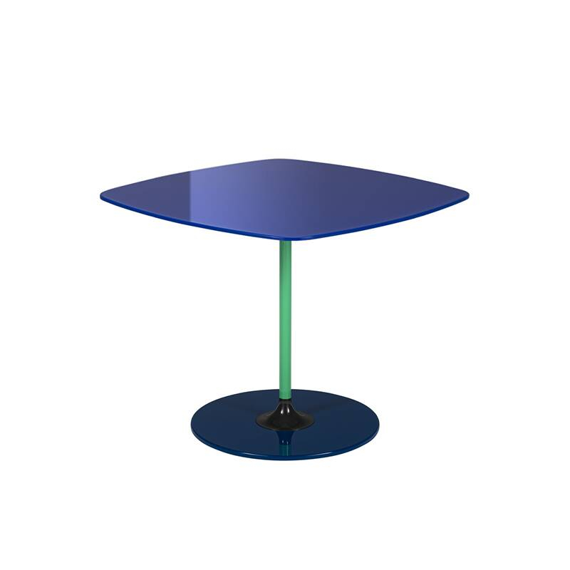 Table d'appoint guéridon THIERRY H 40 Bleu KARTELL