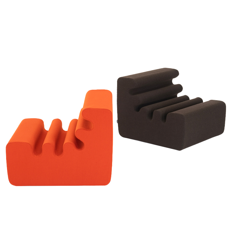 Fauteuil KARELIA Terso 32934 Orange ZANOTTA