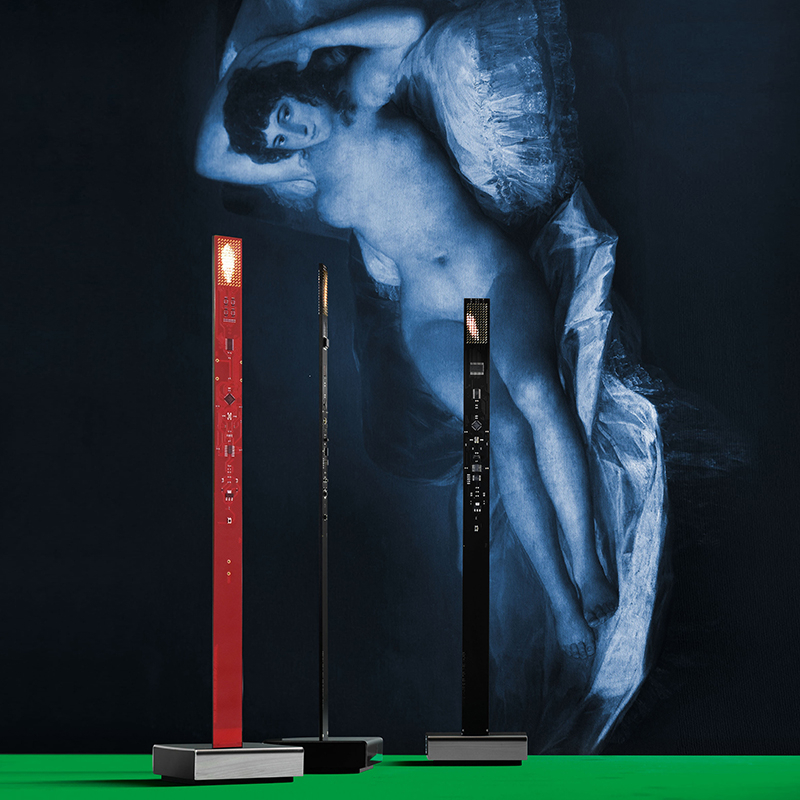 Lampe à poser MY NEW FLAME Rouge INGO MAURER