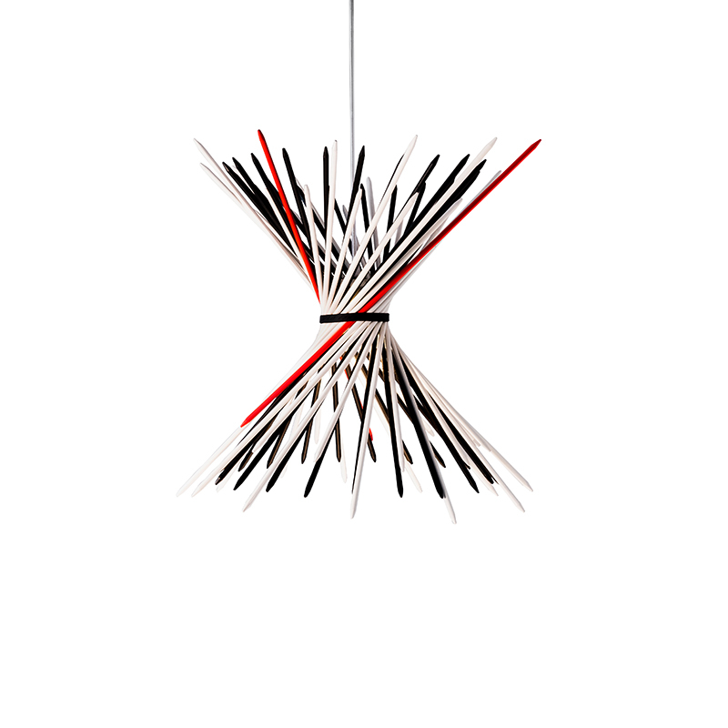 Suspension PIC-A-STIC Noir/Blanc INGO MAURER