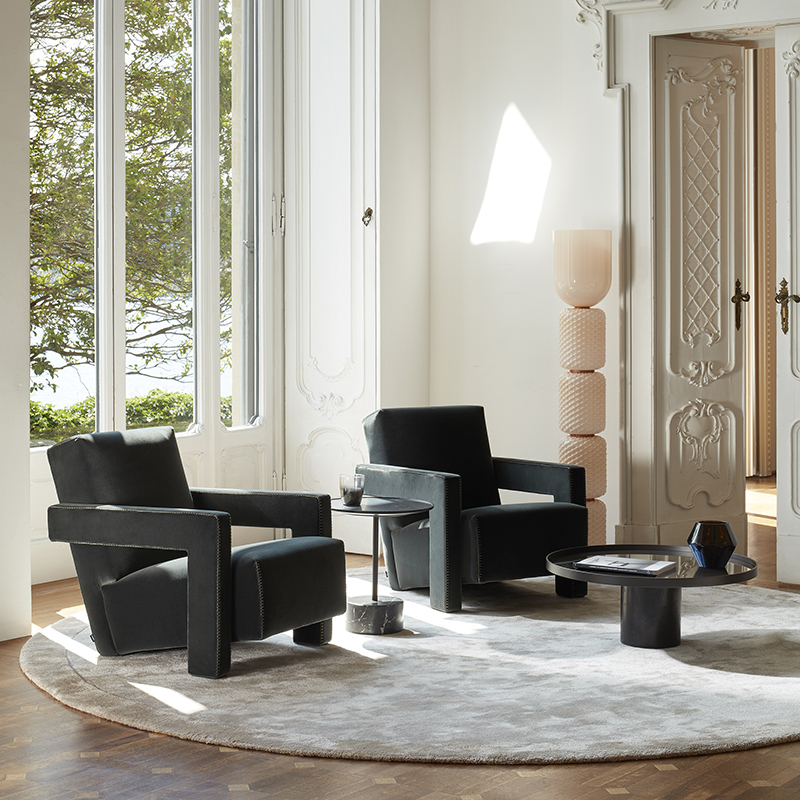 Fauteuil 637 UTRECHT tissu Ortigia Cactus CASSINA