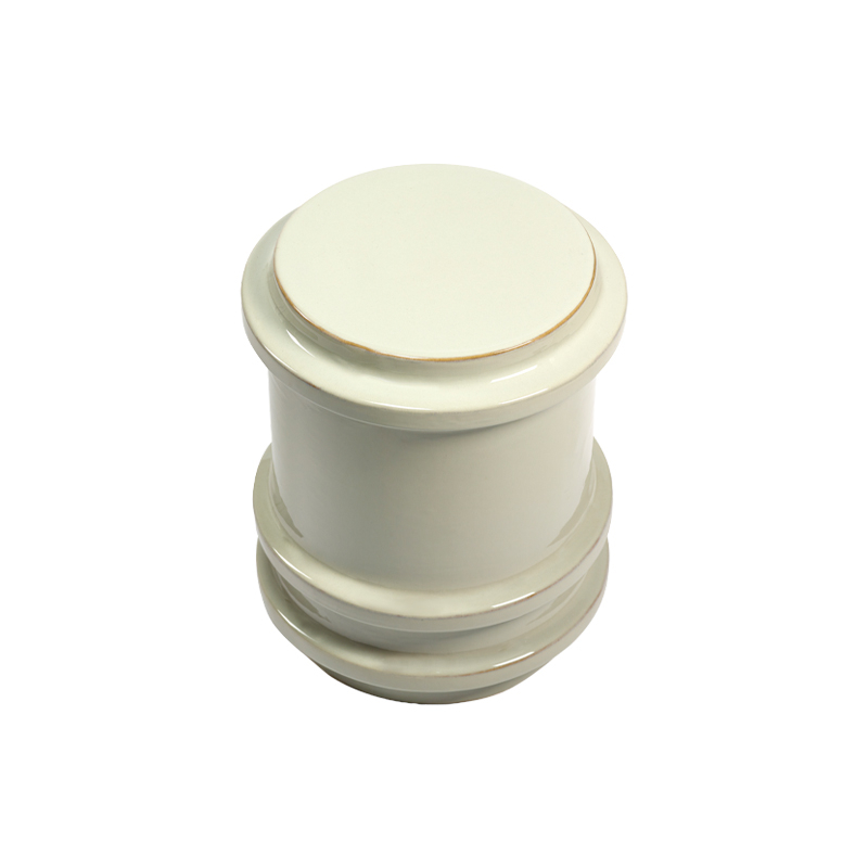 Table d'appoint guéridon PAWN GEOMETRIQUE Gris SERAX