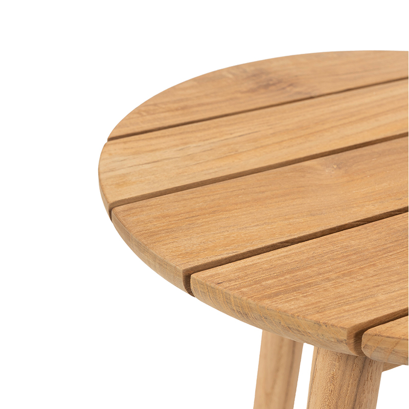 Table basse extérieur Guéridon ANTON Teck VINCENT SHEPPARD