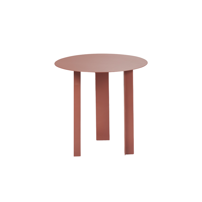 Table d'appoint guéridon TUBES S Rouge SERAX