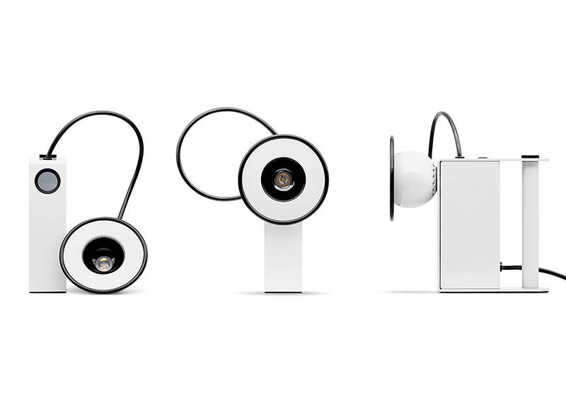 Lampe à poser MINIBOX Blanc STILNOVO