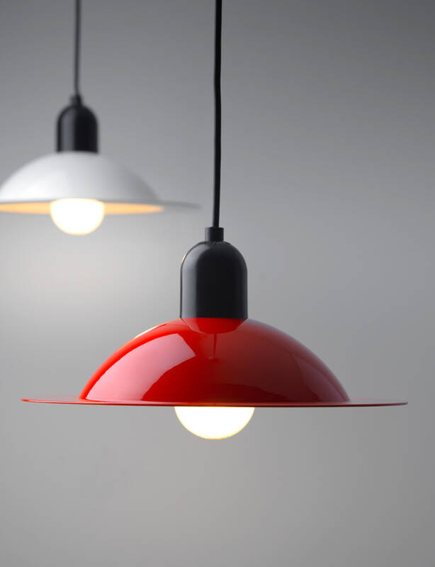 Suspension LAMPIATTA Rouge STILNOVO