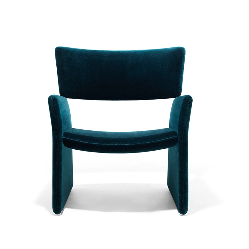 Fauteuil CROWN Ponza bleu 7027.23 MASSPRODUCTIONS