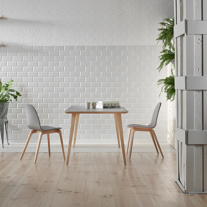 Table BOB Fenix noir/ chêne naturel ONDARRETA