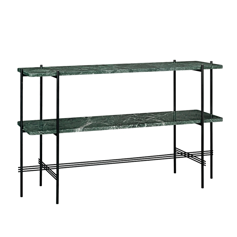 Console TS H 72 Marbre Guatemala vert GUBI