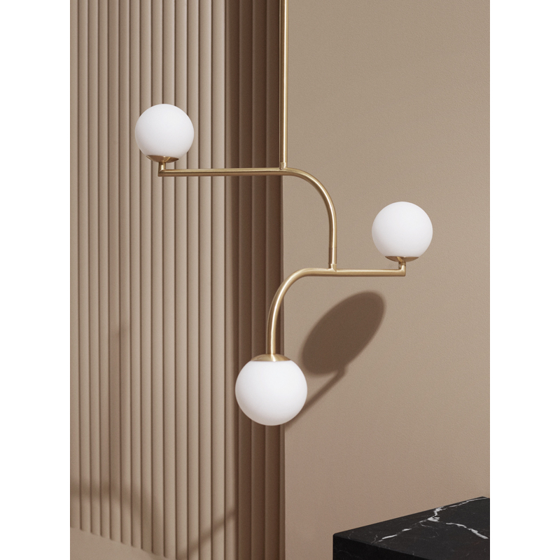 Suspension MOBIL 70 Laiton brossé PHOLC