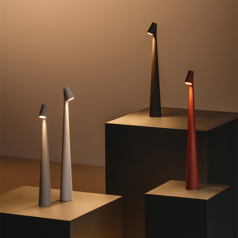 Lampe à poser AFRICA H 45 Marron D1 VIBIA