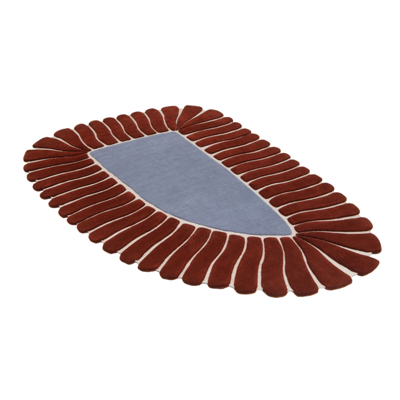 Tapis Tapis M'AMA NON M'AMA MEDIUM Moka/Lila CC-TAPIS