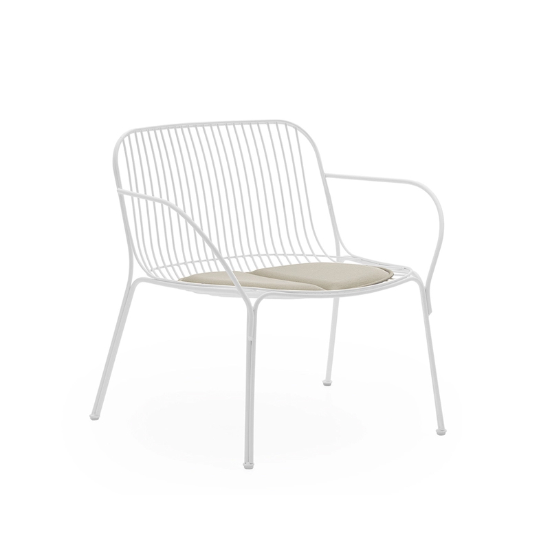Accessoire extérieur Coussin fauteuil HIRAY Écru KARTELL