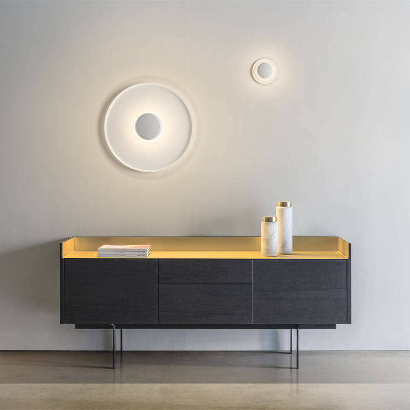 Applique TOP Ø 17 Rose pâle VIBIA