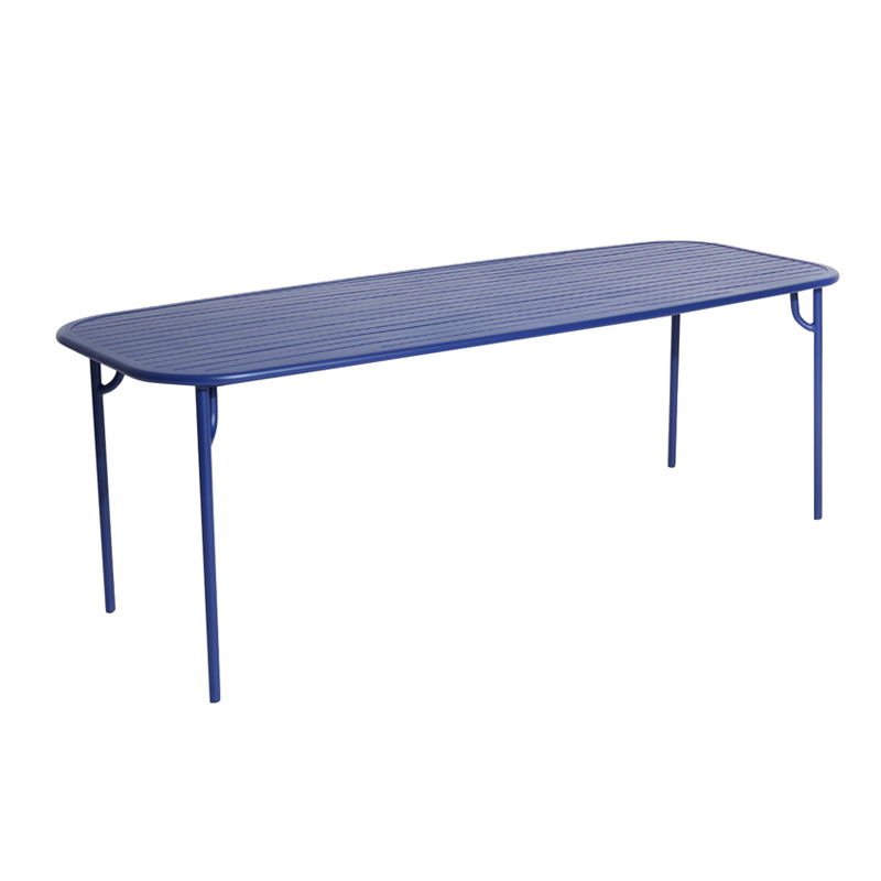 Table extérieur WEEK-END rectangulaire Bleu PETITE FRITURE