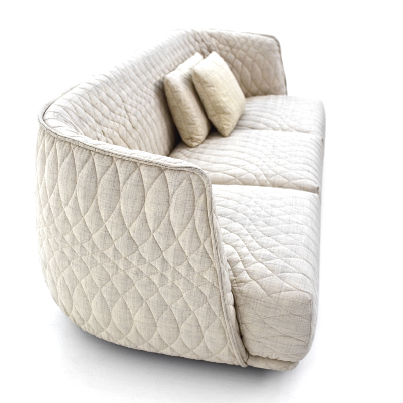 Canapé REDONDO 245 Blanc cassé 113 MOROSO