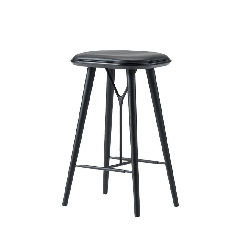 Tabouret haut SPINE BARSTOOL Noir 88 FREDERICIA