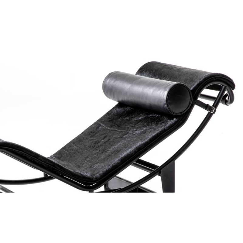 Fauteuil 4 Chaise Longue À Réglage Continu Noire Durable CASSINA