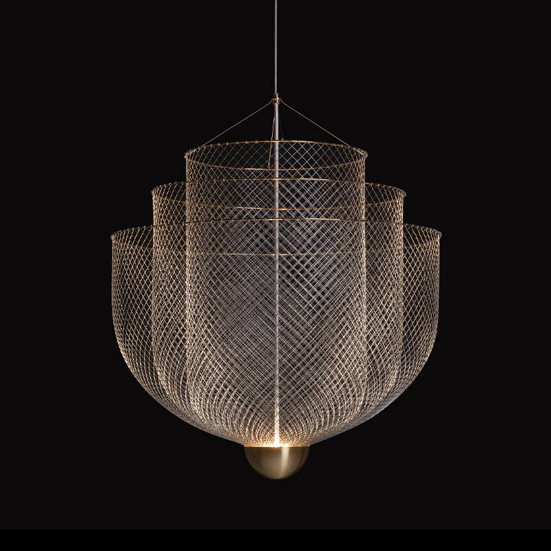 Suspension MESHMATICS Ø 58 Laiton MOOOI