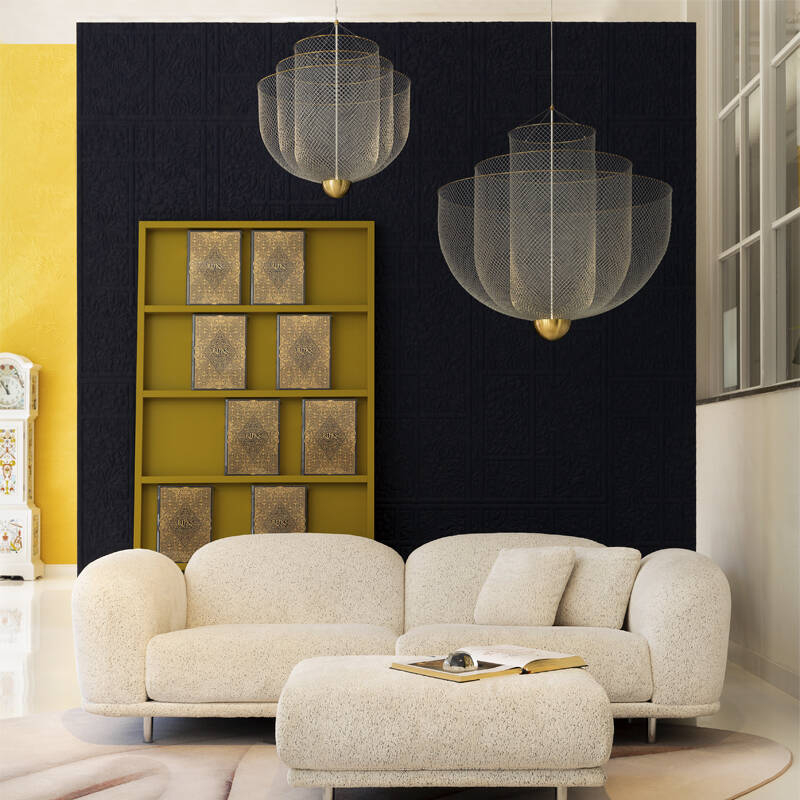 Suspension MESHMATICS Ø 90 Laiton MOOOI