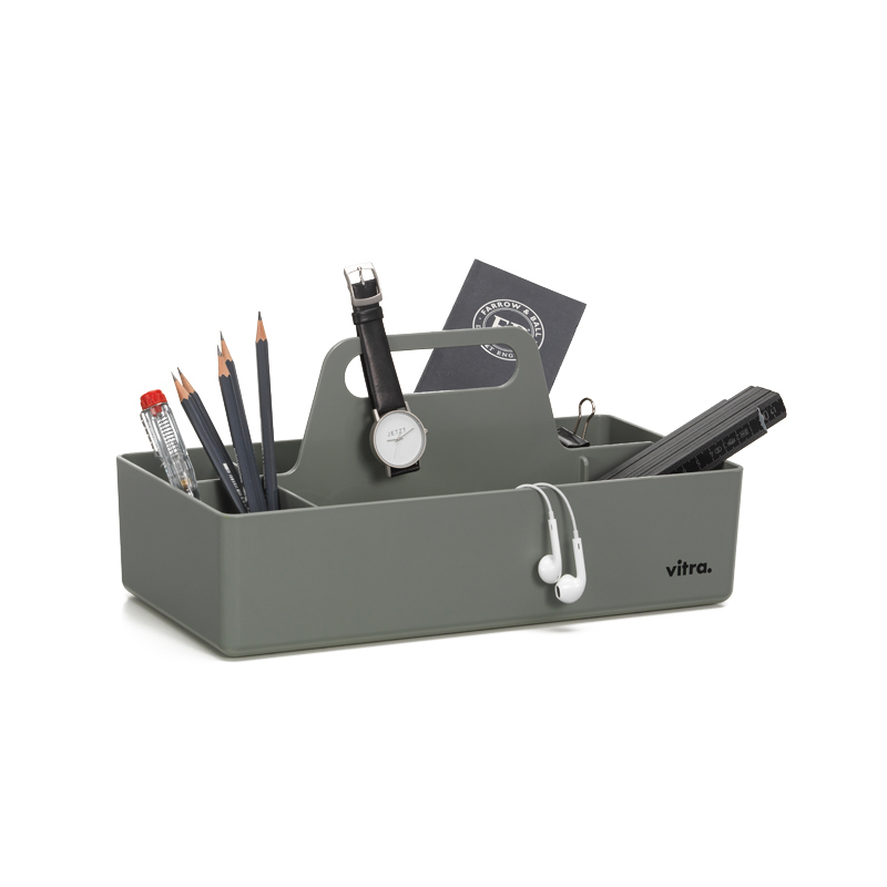 Petit rangement TOOLBOX RE Gris mousse RE VITRA
