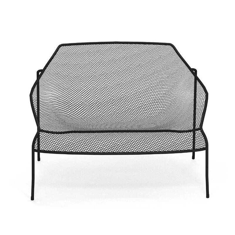 Fauteuil extérieur HEAVEN Noir EMU