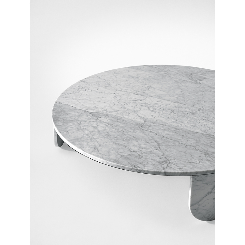 Table basse CLEMO Marbre Carrare  GALLOTTI & RADICE