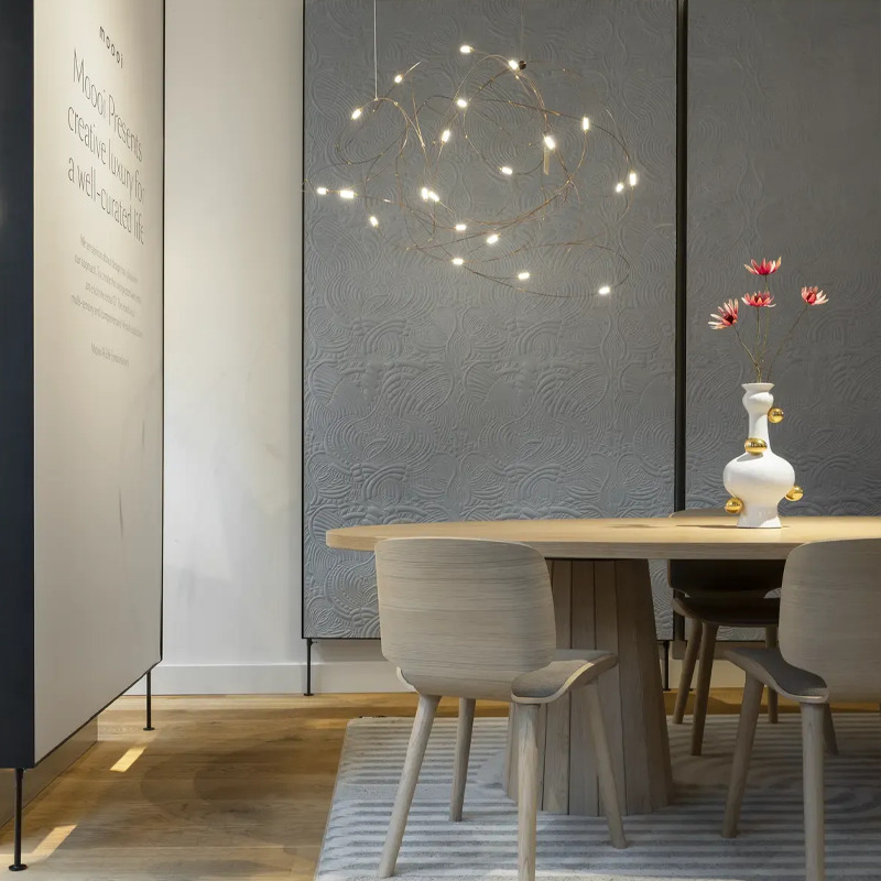 Suspension FLOCK OF LIGHT 21 Bronze MOOOI