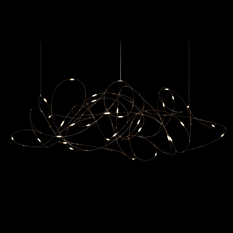 Suspension FLOCK OF LIGHT 31 Bronze MOOOI