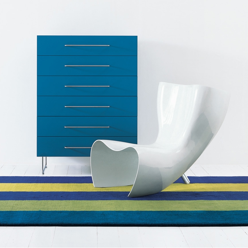 Fauteuil FELT CHAIR Bleu CAPPELLINI
