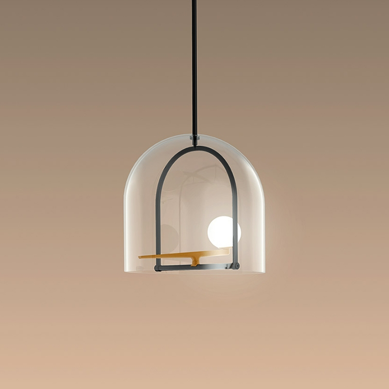 Suspension YANZI Laiton, noir ARTEMIDE