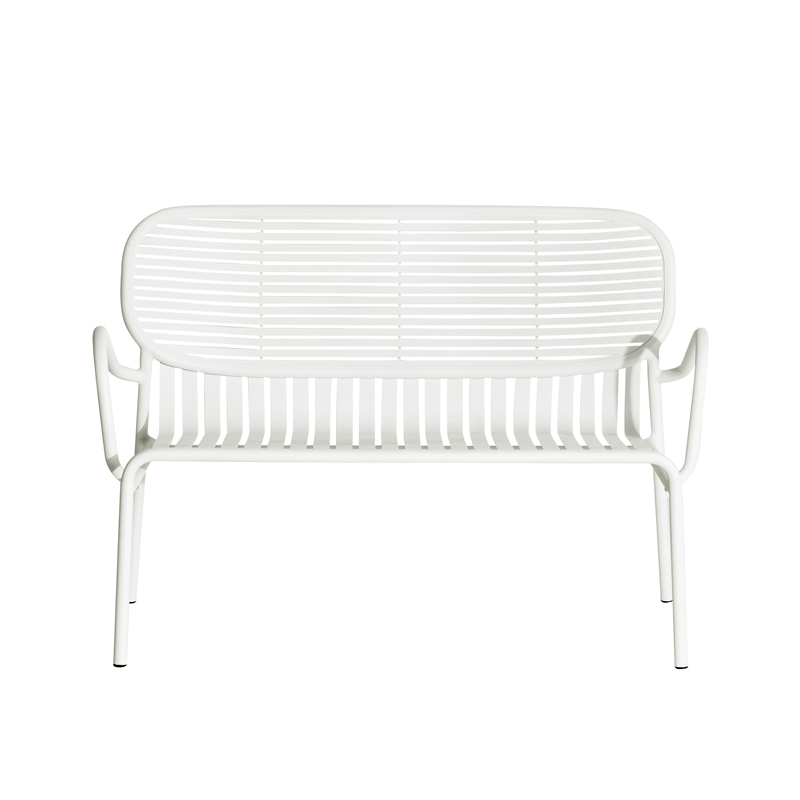 Canapé extérieur WEEK-END Blanc PETITE FRITURE