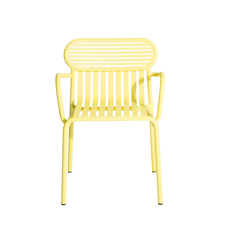 Chaise extérieur WEEK-END Jaune PETITE FRITURE