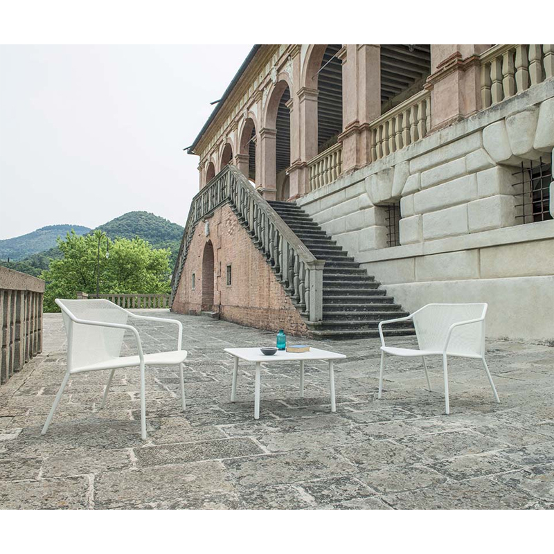 Fauteuil extérieur DARWIN Blanc mat EMU