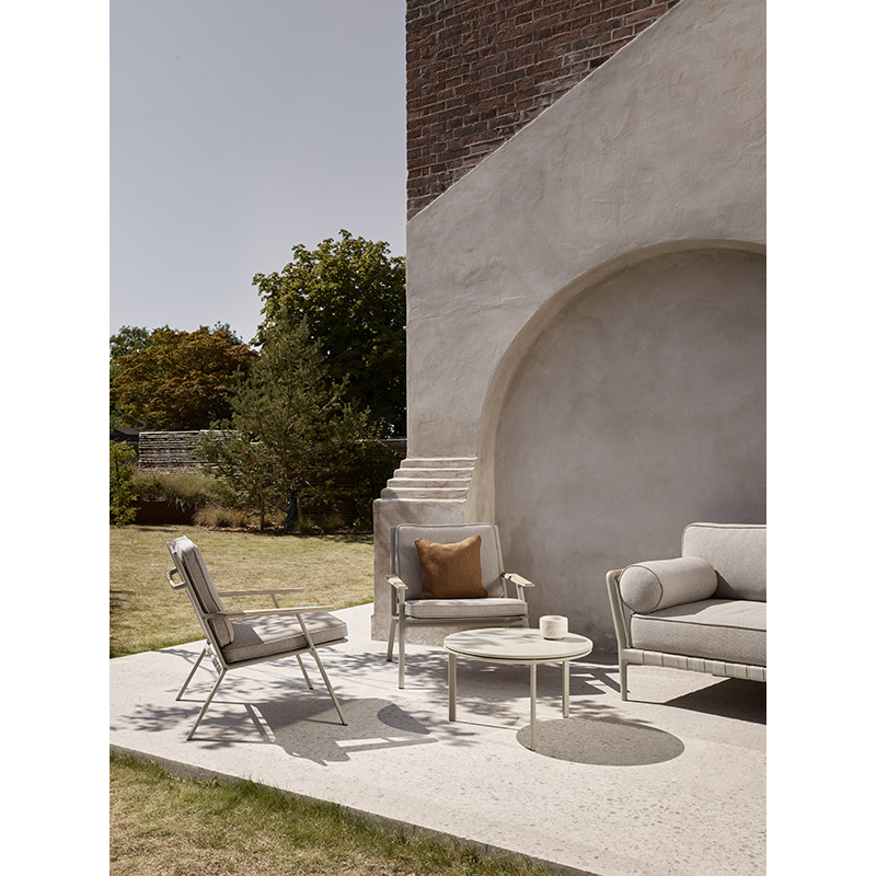 Fauteuil extérieur OPEN AIR Meadow gris clair VIPP