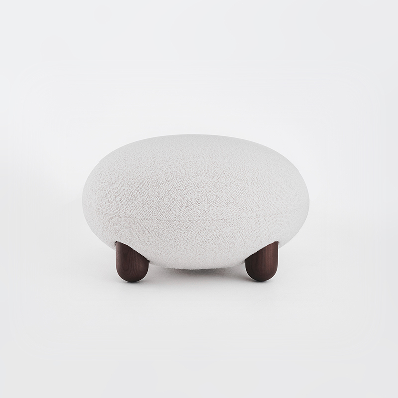 Pouf FLOCK Karakorum 007/ frêne marron NOOM HOME